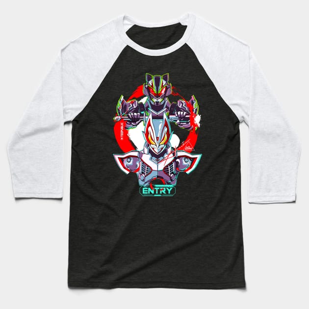 Geats vs Tycoon Ying Yang Baseball T-Shirt by Hamimohsin